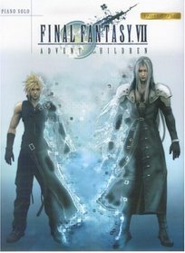 Final Fantasy VII Advent Children Piano Solo Sheet Music 1