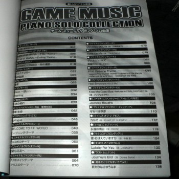 Game Music Piano Solo Score Book 3 Game Music Piano Solo Score Book 3